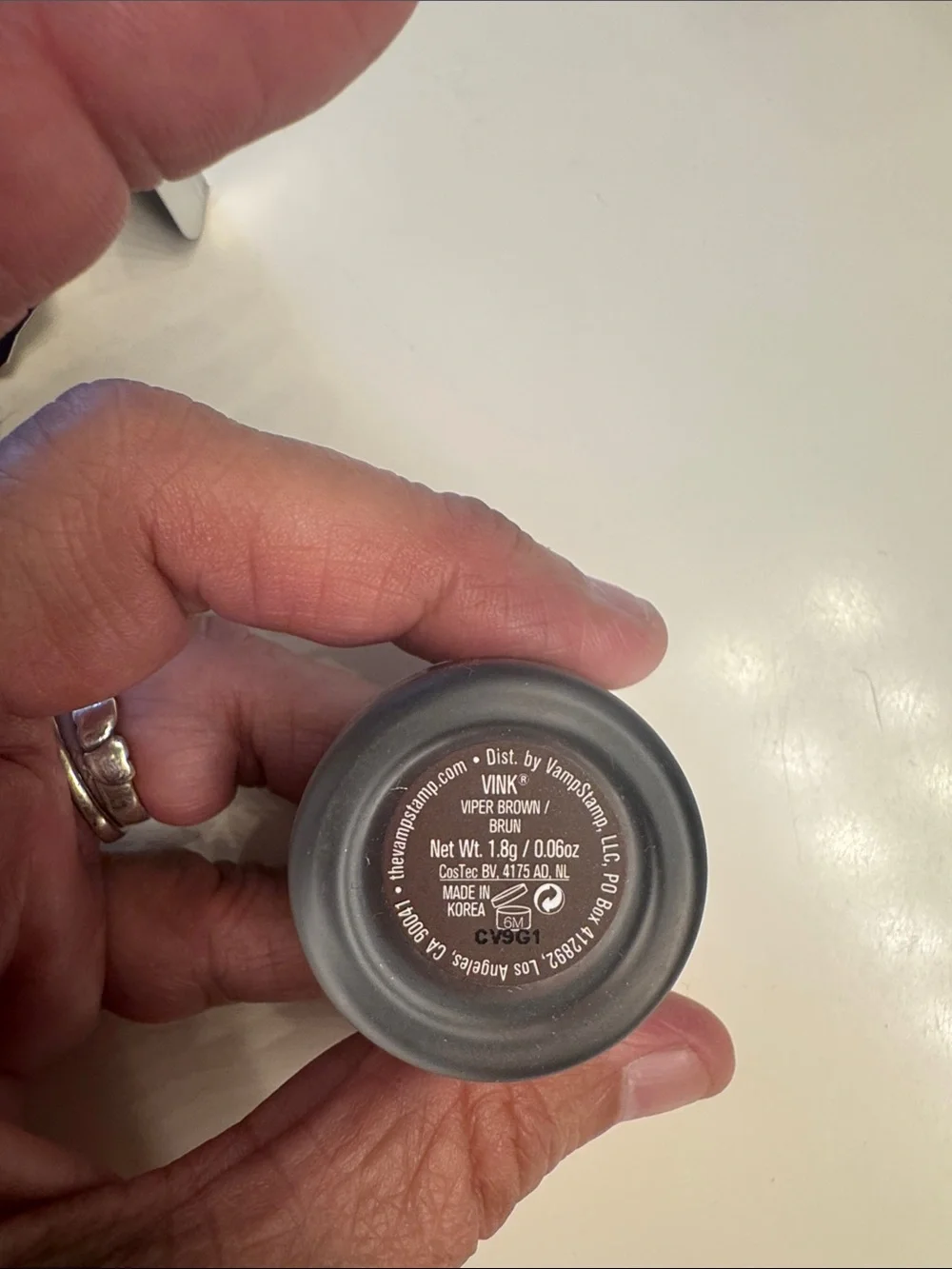 The VampStamp Cushion Eyeliner Ink - Black